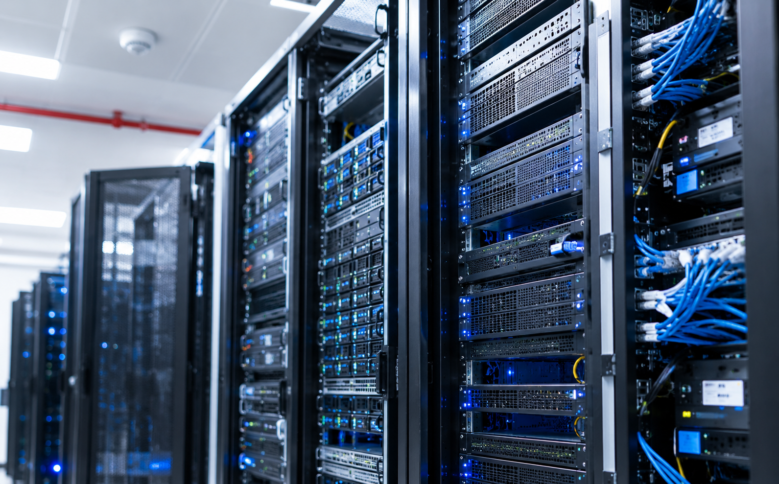 Ambientes com alta densidade de dados protegidos por FM 200