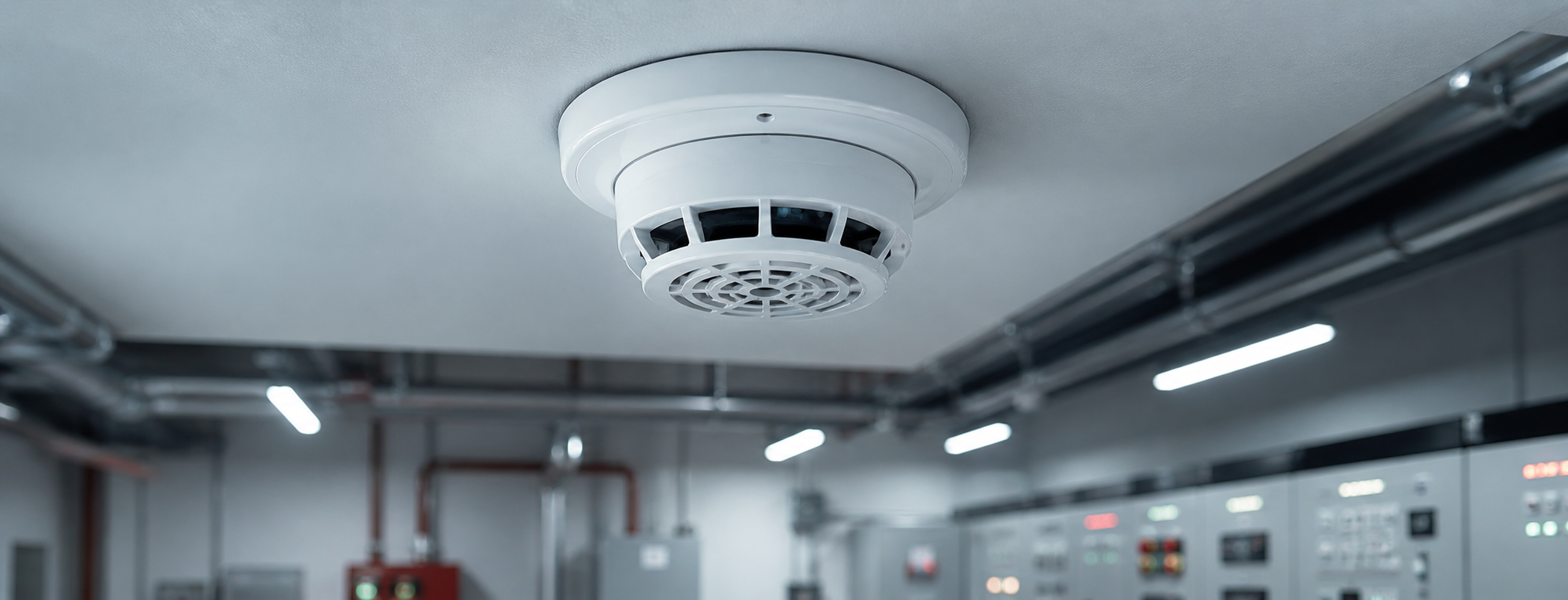Detector termovelocimétrico M10M instalado em ambiente técnico